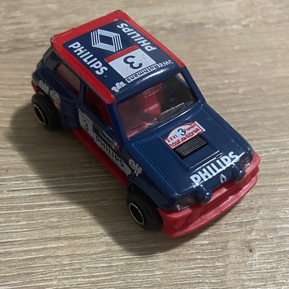 Vintage Majorette No.255 C.Renault Maxi 5 Turbo 1:53 1985 Rare